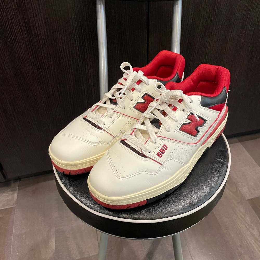 New Balance 550 Aime Leon Dore White Red